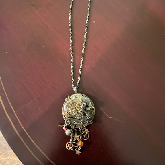Steampunk necklace - Picture 2 of 3